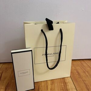 Jo Malone Cream and Black Gift Bag